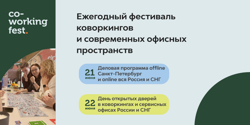 CoworkingFest - 2023: Россия и СНГ
